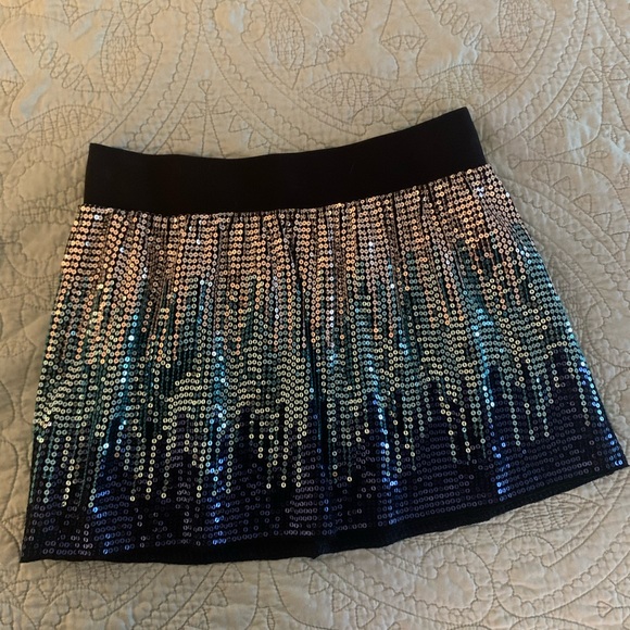 Free people sequin mini skirt - Picture 2 of 3